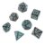 7Pcs Polyhedral Dices Multi-Sided Acrylics Dices Role, Green