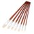 7Pcs Wood Handle Bristle Paint Brushes Artist Paint Brush for Acrylic Oil Gouache Watercolor and Rock Canvas Painting Professional Watercolor Brush Set Wooden Handle Artist Paintbrushes