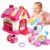 8-in-1 Musical Activity House Toys+Musical Unicorn Walking Toy