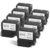 8-Pack Compatible with Brother Btag Label Tape Btag 231 12mm 0.47 White