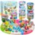 8-Pack Play Dough Jars, Reusable Sensory Play Kit for Kids, Non-Toxic, Educational Creative Playdough,Perfect Party Favors, Goodie Bags,Birthday Gifts for Boys Girls,Ideal for Home Preschool Classroom