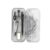 8-Piece Drawing Compass Ruler Kit, Transparent 15 cm Geometry Set