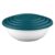 8-piece lidded bowl set, plastic nesting bowls, suitable for food preparation, serving, and storage, includes 4 sizes and matching lids (1.5–5.5 quarts), BPA-free, lids are teal