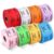 8000 Multicolor Raffle Tickets – 8 Double Rolls of 1000 Tickets Each, Consecutively Numbered 50/50, 1×2 Inch, for Party, Concert, Carnival, Event
