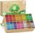800 Count Crayons Bulk Set with 16 Colors, Non-Toxic Washable Silky Crayons, School Supplies Easter Basket Stuffers Party Favors Gift for Kids 3+, Art Supplies for Preschool Kindergarten Classrooms