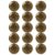 800Pcs Brass Push Pins for Upholstery Tacks, Vintage Nail Heads for Furniture Carpet