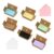 800pcs Colored Blank Index Cards 3.5×2 Inch Paper Heavy Weight