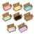 800pcs Colored Index Cards 3.5×2 Inches Multi-colored Cards