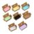 800pcs Colored Index Cards 3.5×2 Inch Multi Blank Paper