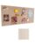80 × 180 cm Large Modular Felt Bulletin Board, 6 Pack 9 mm Thick Ribbed Pin Board with Push Pins & Adhesive Mounting Tabs, Wall Organizer for Home Office, Classroom, Vision Board & Wall Décor, Camel
