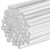 80 PCS Acrylic Dowel Rods, 12 x 0.25 Inches Clear Acrylic Round Dowels for DIY Crafts, Cake Toppers, Plant Stakes, Curtain Pulls, Retaining Rods, Model Stands and Handwork Supplies