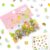 80Pcs Kawaii Stickers Set, Cute PET Transparent Cartoon Animal Flower Decorative Scrapbook Sticker for DIY Arts Crafts, Album, Planners, Junk Journal, Calendars and Notebook