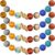 Lincia 4 Pcs Outer Space Banner Galaxy Solar System Hanging Garland Planet Theme Space Party Decorations for First Trip Around The Sun Bedroom Birthday Decorations