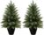 MAVIS’S DIARY 2 Pack 2Ft Artificial Cedar Trees