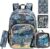 ZBAOGTW 5Pcs Backpack for Boys Set