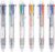 Shuttle Art Multicolor Pens, 23 Pack 6-in-1 0.7mm Retractable Ballpoint Pens for Office School Supplies Students Children Gift