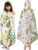 Hooded Bath Towels for Kids, Kids Toddler Beach TowelsGirls Boys, 45″ x 45″ Large Size 100% Cotton Muslin Towels, Absorbent Six-Layer Quick Dry Wrap, Perfect for Pool Swim (Jungle