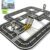 IGIVI Magnetic Tiles Road Set
