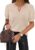 WIHOLL Short Sleeve Sweater