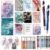 Qilery 30 Set Employee Appreciation Gifts Set Bulk Include Mini Notebook, Ballpoint Pen, Leather Bookmark, Drawstring Pocket Thank You for Being Awesome Gift for Teacher Staff Volunteer Coworker