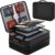 Nacial 5200℉ Fireproof Document Box with Lock, Expandable Document Organizer, Heat Insulated Fireproof Waterproof Box for File Storage, ﻿Portable Sturdy Handle for Important Documents Home Travel