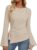 MEROKEETY Womens Long Sleeve Shirts