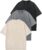Little Beauty 3 Pack Mens Oversized T Shirts Acid Wash Cotton T-Shirts Short Sleeve Casual Streetwear Baggy Shirts Black/Grey/Apri