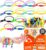 UpBrands 30 Pack Fidget Zipper Bracelets for Kids – Wearable Sensory Toys for Classroom Rewards, Party Favors & Non-Candy Easter Egg Fillers