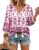 BOHOWE Womens Cotton Boho Tops