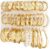 YEEZII 18 Pairs Gold Hoop Earrings