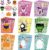 HSHFAMIIY Halloween Stickers 24 Sheets