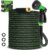 Garden Hose 50ft, Non-Expanding Flexible Hose with 10 Function Nozzle, Lightweight, Kink Free, Sturdy, Leak-Proof, Portable, Water Hose 50ft for Outdoor, Yard, Lawn, Car Wash and Camper Use