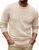 GRACYOGA Mens Cable Knit Sweater Pullover