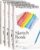 4 Pack Small Sketch Books for Kids, 5.5 × 8.5 in Spiral Bound, 100gsm Paper