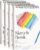 4 Pack Small Sketch Books, 5.5 × 8.5 in, Spiral Bound, 100gsm Paper