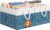 StorageTastic Storage Bin,Collapsible Storage Basket For Organizing,Large Storage Boxes With Rope Handles,Storage Containers,White & Blue,2 Pack