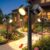 AOUNQ Taller Solar Pathway Lights