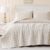 DOWNCOOL 3 Pieces Velvet Quilt Set