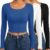 EKOUAER Women 3 Pack Long Sleeve Crop Tops