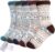 SISOSOCK 5 Pairs Fluffy Cozy Socks