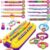 DDAI Arts and Crafts for Kids Age 8-12 Friendship Bracelet Making Kit for Girls – Best Birthday Gifts Ideas for Girl 7 9 10 11 Year Old – Popular Bracelets String Maker Toys Set