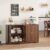 IDEALHOUSE 56″ Buffet Sideboard Cabinet