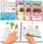 Henoyso 6 Pack Primary Composition Notebooks, 100 Pages Spiral Writing Journals for Kids K-2, Drawing & Handwriting Practice Workbook for Kindergarten, Preschool & 1st–2nd Students (Rainbow Color)
