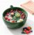Swirling Berry Bowl Ceramic Fruit Wash Vortex Rinser | Self Spinning 360°, Stoneware Construction, Kitchen Counter Use, Hydro Vortex Cleaning, Fruit & Berry Washer