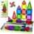 40PCS Mini Magnetic Tiles Toddler Travel Essentials Toys with Case Set, Magnetic Building Blocks Kids Games, Montessori Preschool Education Sensory Toys for 3 4 5 Year Old Boys Girls Birthday Gifts