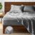 BEDELITE Jacquard Striped Satin Sheet