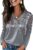 OFEEFAN Womens Satin Blouses