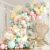 JOYFLOAT Pink Yellow Balloon Garland Arch Kit