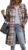PRETTYGARDEN Womens Plaid Shacket Jacket