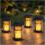 OTDAIR 4 Pack Solar Lanterns Outdoor Waterproof